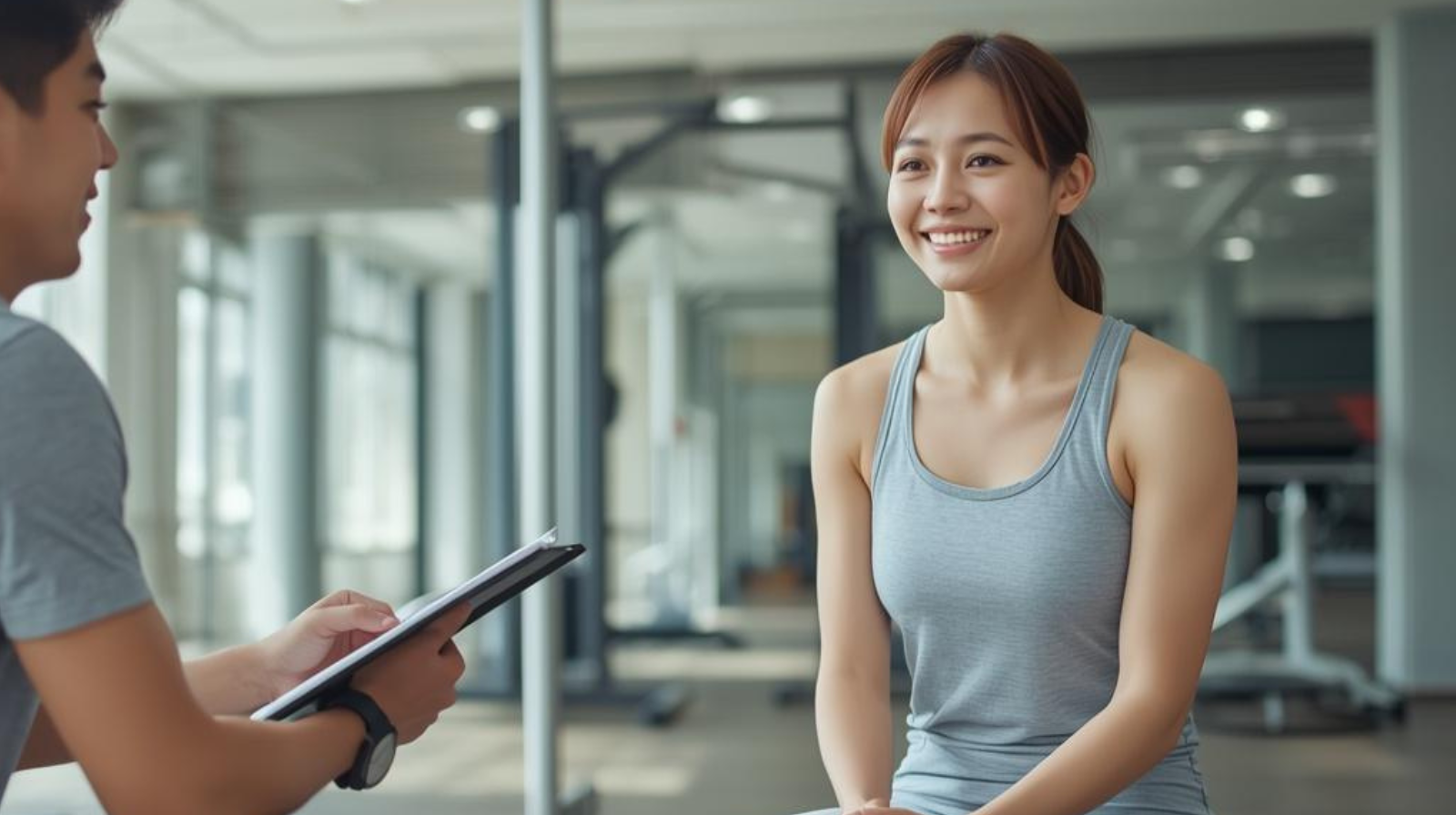 プロのトレーナーが指導