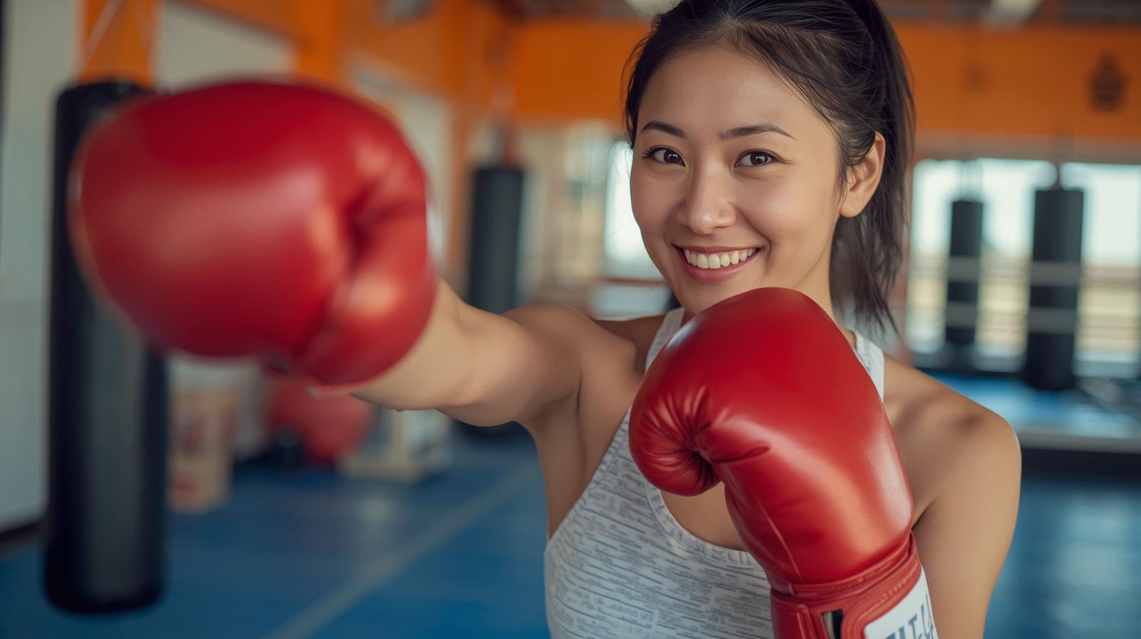 女性のためのキックボクシング—美ボディを手に入れよう！